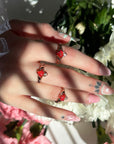 Red Opal Claddagh