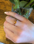 Citrine Claddagh