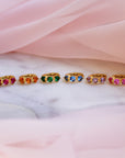 Soda Pop Sapphire Earring Sets