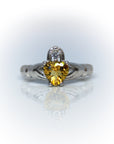 Citrine Claddagh