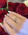 Citrine Claddagh