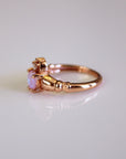 Pink Opal Claddagh