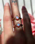 Pink Opal Claddagh