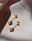Opal Lily Earrings