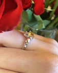 Citrine Claddagh