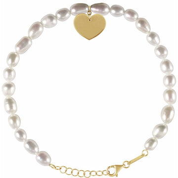 Cherish 14K Pearl Bracelet