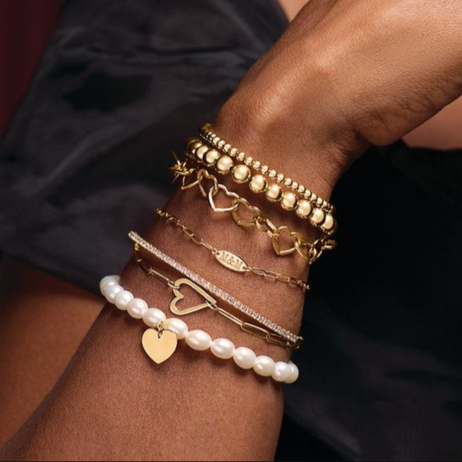 Cherish 14K Pearl Bracelet