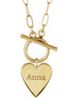 Adore 14K (Engravable Necklace)