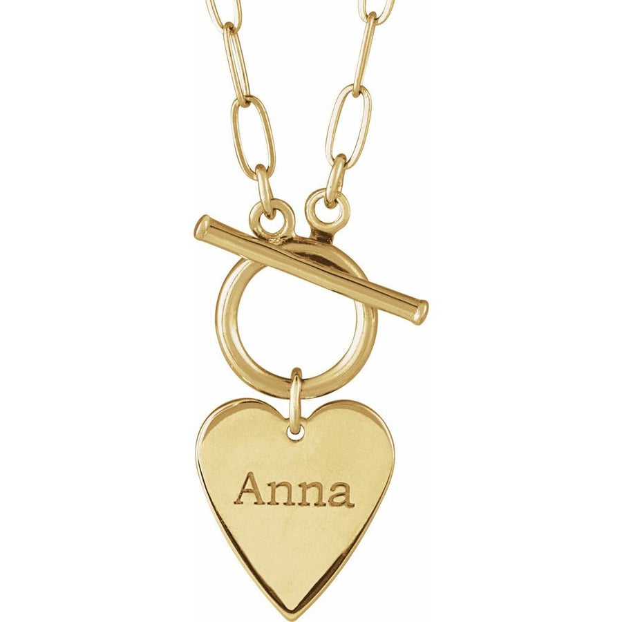 Adore 14K (Engravable Necklace)