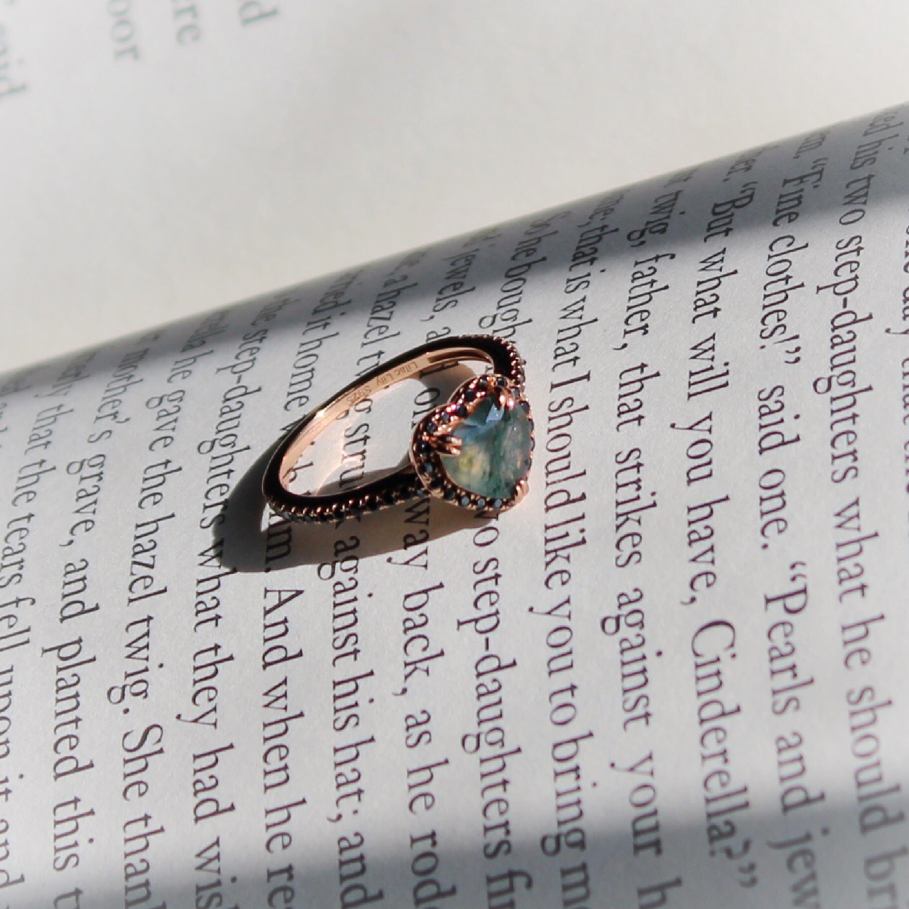 Evergreen | Moss Agate Heart