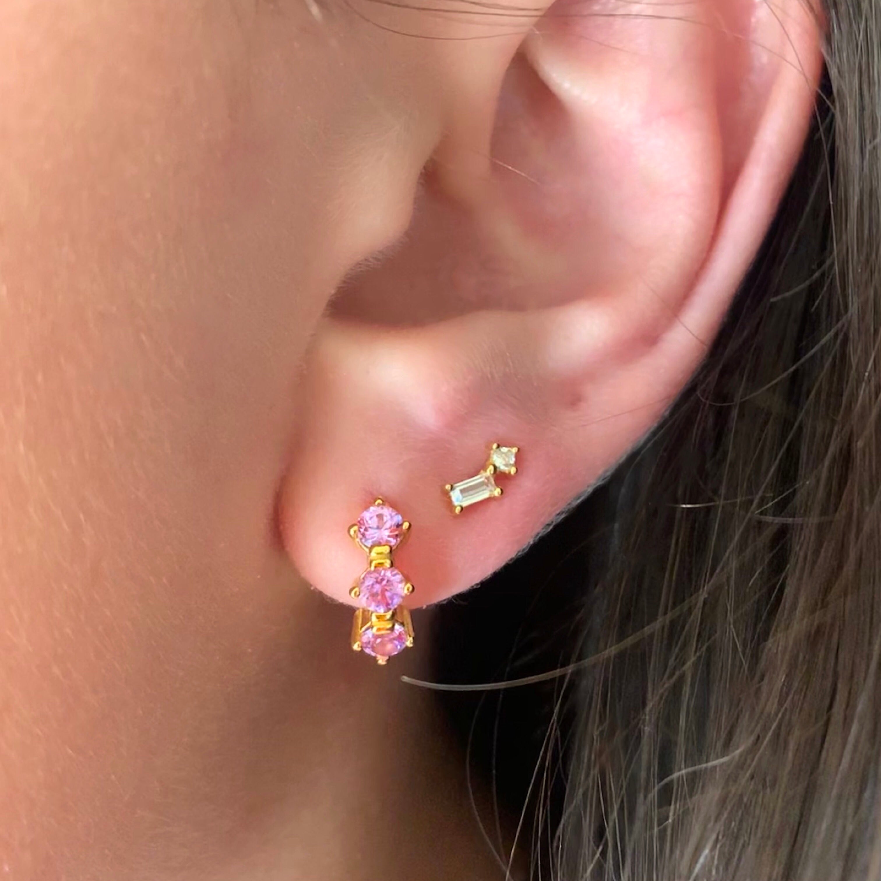 Soda Pop Sapphire Earring Sets