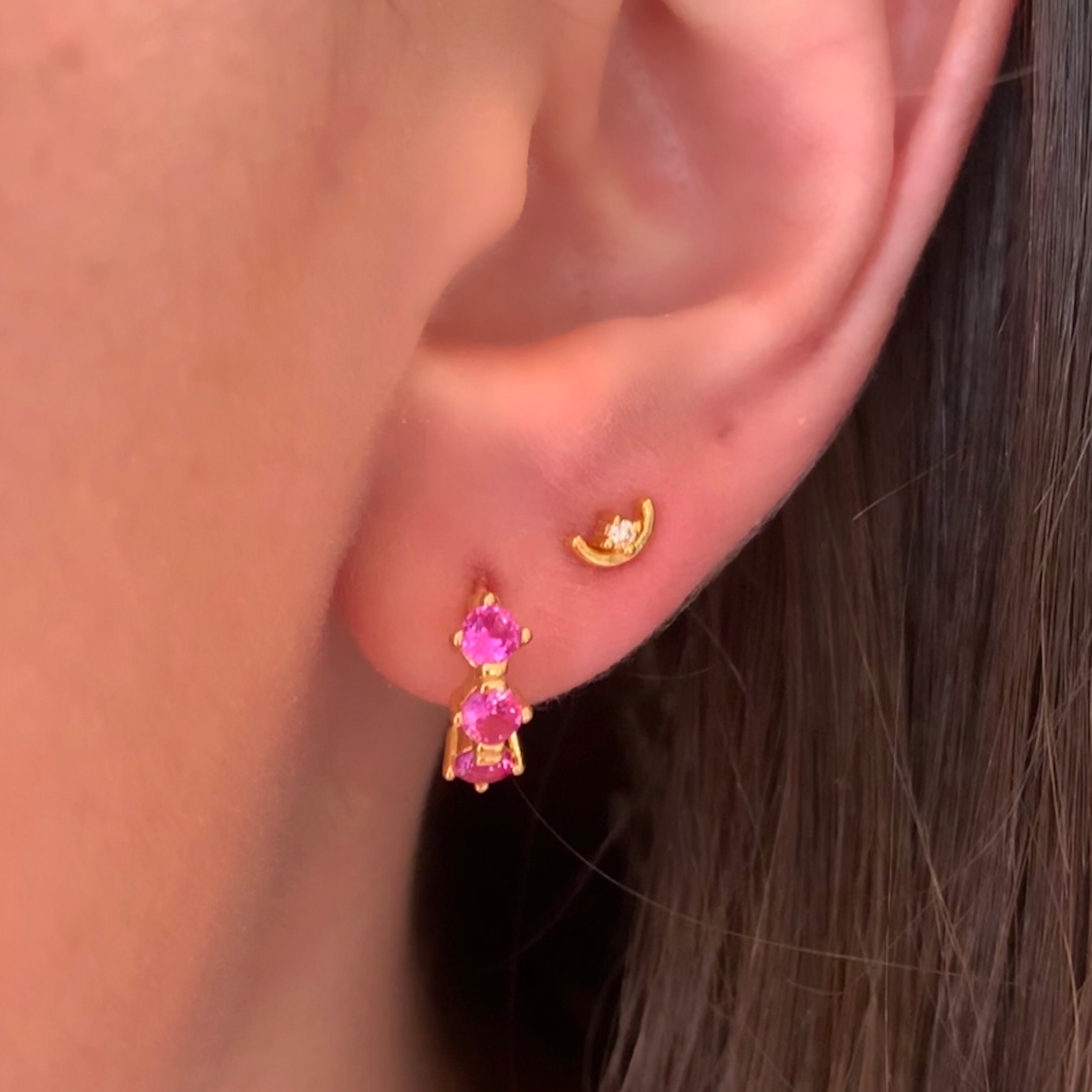 Soda Pop Sapphire Earring Sets