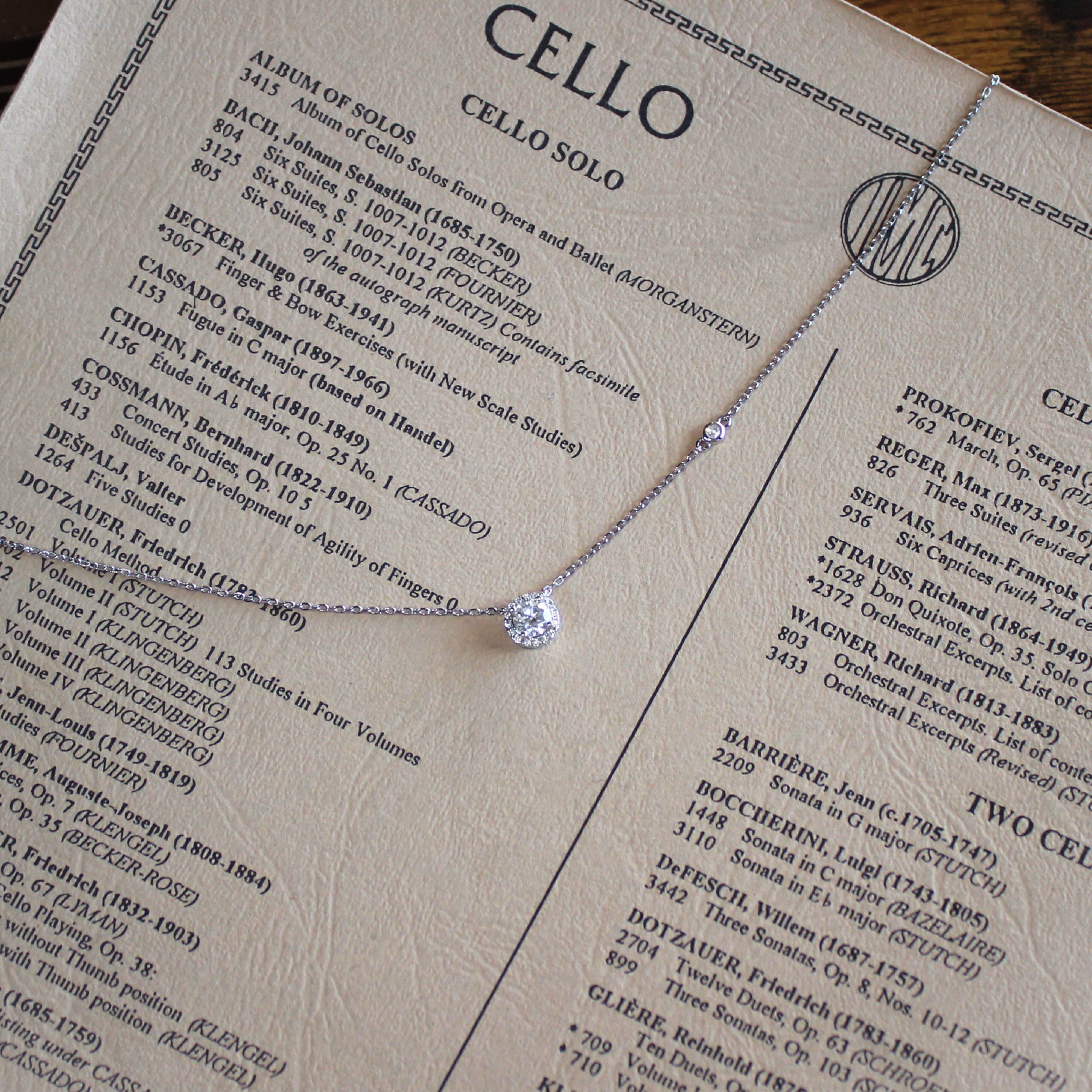 Be Mine | Moissanite Halo Necklace